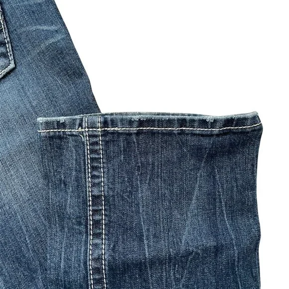 Miss Me JP5335B5 Bootcut Jeans Size 30 x 33.5 Dark Wash Like New - Picture 2 of 9